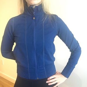 🎁2 for $20 Lululemon zip up - blue - size 4